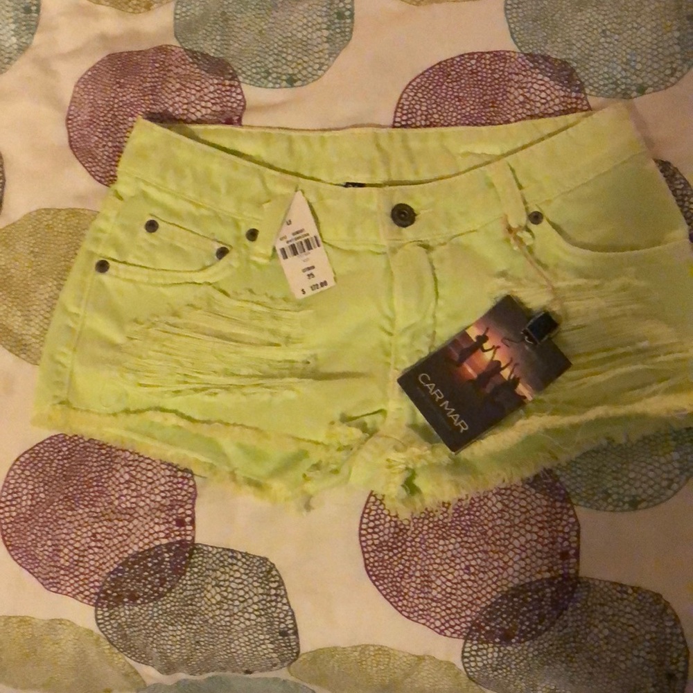Green LF shorts size 25